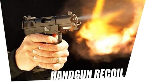 Handgun recoil